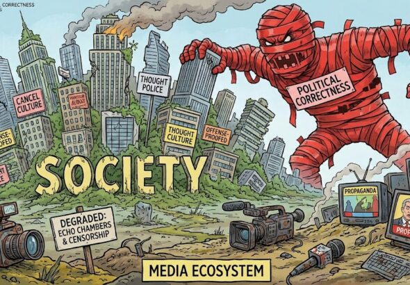 過剰なポリティカル・コレクトネスによる社会構造の変容とメディア・エコシステム劣化の多角的分析報告書